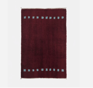 Tapis marocain en laine noué à la main, écologique, antidérapant, à franges, motif géométrique, poils moyens, pour salon, chambre d'enfant, hôtels - Product Image 2