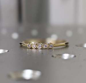 Anillo de Diamantes Cultivados en Laboratorio para Mujer, Chapado en Oro de 18K, Estilo Vintage, con Diamantes Engastados, Certificado IGI, Joyería de Boda, OEM, ODM - Product Image 2