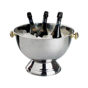 Copas de Vino de Acero Inoxidable de Primera Calidad, Diseño Redondo, Cubitera para Champán en Oferta - Product Image 5