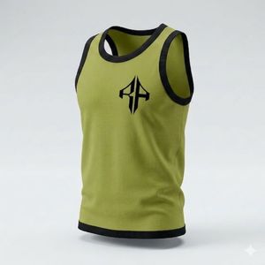 Débardeur pour homme de qualité supérieure, design personnalisé, imprimé, 100% coton, style décontracté par RIVIAN ATLANTIC - Product Image 6