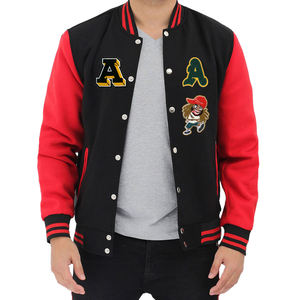 Vestes universitaires en laine unisexe les plus vendues, logo personnalisé, décontractées, style baseball, hiver, chauffantes, à capuche, respirantes, pour hommes - Product Image 3