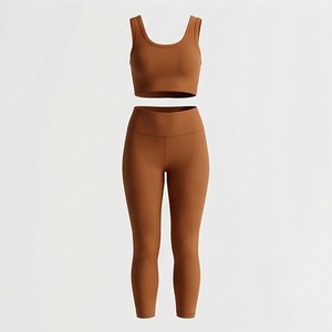 Ensemble de yoga pour femmes, vêtements de fitness, soutien-gorge de sport, leggings, vêtements de sport sans couture, vêtements de sport athlétiques, vêtements d'entraînement, vêtements de sport - Product Image 1