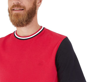 Camisetas formales a rayas para hombre, 100% algodón, al por mayor, multicolor, con logotipo personalizado, transpirables, de gran tamaño, con calidad económica - Product Image 5