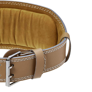 Ceinture de musculation réglable en cuir véritable pour hommes et femmes, ceinture de maintien de la taille pour l'entraînement, équipement de fitness pour la musculation - Product Image 6