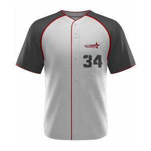 ชุดเบสบอลแบบกำหนดโลโก้ได้ น้ำหนักเบา ระบายอากาศดี ไซส์ใหญ่ ราคาถูก ขายส่ง สำหรับทุกเพศ - Product Image 2