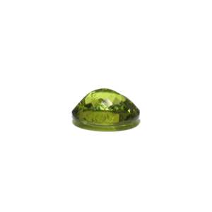 Certified Lab-Created Peridot 5.4 Carat Pear Brilliant Cut Loose Gemstone for Fine Jewelry - Product Image 3