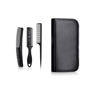 Stainless Steel High Quality Sharp Barber <b>Thinning</b> Shears Kit with <b>Mirror</b> Polish Scissors Set Steel Handle Comb Lightweight - Product Image 5