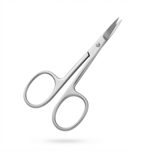 Ciseaux à ongles en acier inoxydable / Ciseaux à cuticules en acier inoxydable / Ciseaux à sourcils droits - Product Image 1