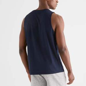 Camiseta sin Mangas para Hombre, Estilo Vintage, Transpirable, Ecológica, de Poliéster/Algodón, para Gimnasio, de Secado Rápido, con Logotipo Personalizado - Product Image 5