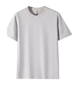 T-shirt formel à manches courtes et col rond pour homme BlanqWear, 100 % coton 200g, antibactérien, séchage rapide, écologique, personnalisable, coupe ample - Product Image 4