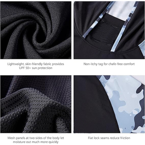 Factory Custom Performance Hoodie Long Sleeve Men's UPF 50 Performance Fishing Shirt <b>Cooling</b> Feature Quick Dry - Product Image 3