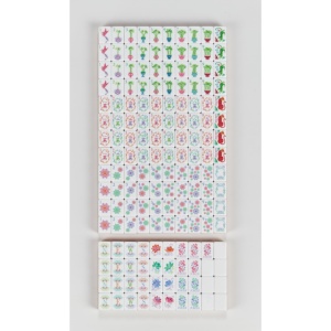 Juego de Mahjong Americano de Acrílico, 160 Piezas, Plegable, Duradero, Portátil y Ecológico - Product Image 2
