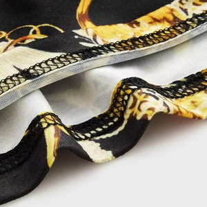 Custom Sublimated Embroidered Milk Silk Golf Shirt with <b>Camouflage</b> Print Design for <b>Men's</b> Polo Shirt - Product Image 3