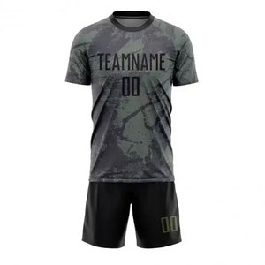 ชุดฟุตบอลทีมใหม่ ระบายอากาศได้ดี ผลิตจากโรงงาน ออกแบบ OEM สำหรับขายออนไลน์ - Product Image 5