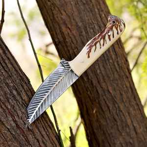 Cuchillos de Caza de Venta Caliente con Mango de Nuevo Diseño y Hoja Fija para Uso en Exteriores, OEM Personalizado, Venta al por Mayor Premium OEM, Personalización a Granel - Product Image 4