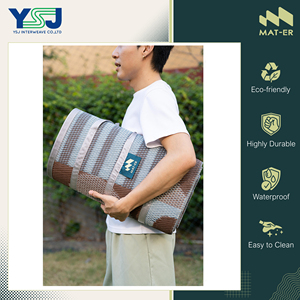 Leading Manufacturer of Best Quality New Design Easy to Clean 100% Polypropylene Foldable <b>Mat</b> Picnic/ Beach/ Outdoor Carpets - Product Image 2