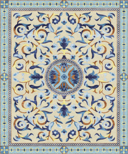 Tapis de salon moderne pour hôtel 5 étoiles, fait main en laine et soie, rembourré, résistant aux taches, grand tapis de prière de golf - Product Image 4