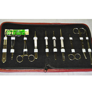Kit de dissection avancé en acier inoxydable Safety Point, 20 pièces, pour étudiants en médecine et usage vétérinaire, par Dentavex - Product Image 6