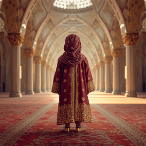 Thobe islamique pour enfants de style qatari, robe traditionnelle musulmane à manches longues, en coton confortable, vêtements arabes pour enfants avec OEM - Product Image 2