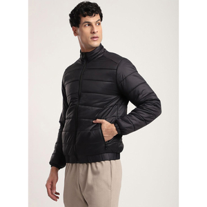 Veste d'hiver pour homme, style streetwear, en duvet, coupe-vent, respirante, sur-manteau personnalisé, à capuche, rembourrée, chaude et épaisse - Product Image 2