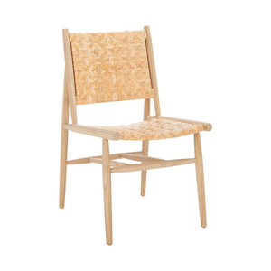 Chaise de salle à manger en teck minimaliste moderne pour hôtel, restaurant et café, fournisseur d'exportation de meubles en bois massif durables - Product Image 1