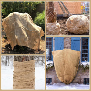 Rouleaux de toile de jute 100% jute, 40 pouces x 82 pieds, légers, 280 GSM, multi-usages, pour l'enroulement des arbres de jardin, protection contre les mauvaises herbes en extérieur - Product Image 2