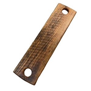 Tabla para servir charcutería de madera de acacia Premium con plato largo de dos agujeros para queso frutas aperitivos bandeja de madera de mango - Product Image 1