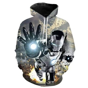 Sudaderas con capucha de la mejor calidad, sudaderas con capucha tipo pullover con ribetes en los puños - Product Image 3