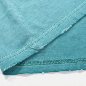 เสื้อยืดคอกลมแบบซันเฟดคุณภาพสูง ดีไซน์ตามสั่ง สวมใส่สบาย ไซส์ใหญ่ สำหรับขายออนไลน์ - Product Image 5