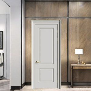 Moderno MDF y madera maciza PVC WPC venta al por mayor muebles de polímero compuesto Fabricante de puertas plegables para apartamento de diseño frontal - Product Image 4