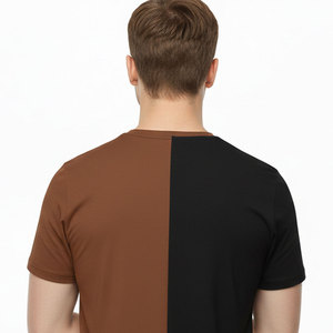 Camiseta de Hombre a la Moda, Tela Ligera, Material de Algodón Suave, Uso Diario Informal, Estilo Urbano Esencial - Product Image 5