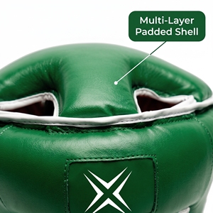 Protège-tête de kickboxing MMA, protection de la tête pour l'entraînement, résistant aux chocs, léger, pour entraînement intensif MMA - Product Image 5