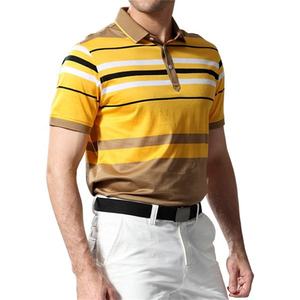 Polo en coton de haute qualité pour homme, T-shirt d'été à manches courtes, Polo brodé ample à revers pour homme - Product Image 3