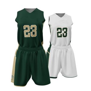 Maillot de basket-ball personnalisé en sublimation, ensemble sportif respirant en polyester, séchage rapide, tenue d'équipe, OEM ODM - Product Image 5