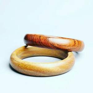 Ensemble de 2 bracelets en cuivre les plus vendus, fabriqués en Inde, 100% cuivre, design Art Déco, look moderne et luxueux pour femme, homme, mariage - Product Image 3