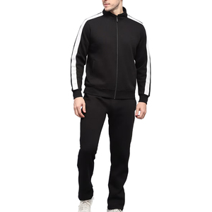 Conjunto Deportivo de Dos Piezas para Hombre, Invierno, Talla Grande, Forro Polar Grueso, con Cordón Ajustable, Ecológico, Transpirable, Personalizable, OEM - Product Image 1