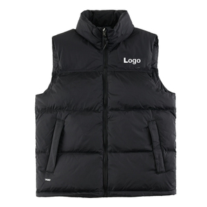 Unisex <b>Lightweight</b> Puffer Vest 700 Fill Down Bodywarmer Waterproof Winter Jacket Sleeveless Outdoor Warm <b>Gilet</b> Wholesale - Product Image 1