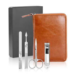 Kit de manucure professionnel et personnel en gros, couleur personnalisée, ensemble manucure-pédicure pour hommes et femmes - Product Image 1