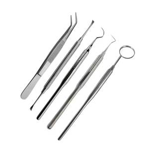 Kit de Exploración Dental de 4 Piezas, Instrumentos Dentales de Acero Inoxidable Alemán, Reutilizables, Ergonómicos y de Alta Calidad - Product Image 4