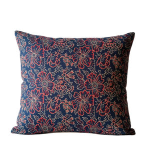 Funda de cojín estampada a mano, de algodón, decorativa para el hogar, fundas de almohada artísticas - Product Image 1