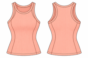 Summer <b>Sleeveless</b> <b>Top</b> Sustainable <b>Linen</b> Cotton Women's Loose Fit Tank <b>Top</b> - Product Image 2