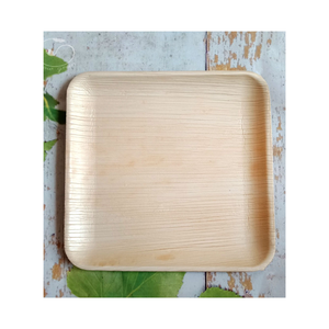 Platos de Hoja de Palma Areca Premium, Vajilla Desechable Biodegradable con Construcción Resistente para Hoteles, Restaurantes y Servicios de Catering - Product Image 1