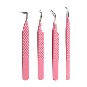 Stainless Steel Fiber Tip Eyelash Tweezer <b>Kit</b>-Eco-Friendly & Durable for Professional <b>Lash</b> Application - Product Image 5