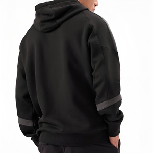 เสื้อฮู้ดซิปผู้ชายไซส์ใหญ่ แขนยาว สไตล์สตรีทแฟชั่น สำหรับฤดูใบไม้ร่วงและฤดูหนาว ทรงหลวม ขายส่ง - Product Image 3