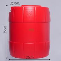 Bouteilles en plastique HDPE personnalisées de 18 L pour l'emballage de produits chimiques