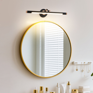 Bathroom IP44 Rated LED <b>Mirror</b> Wall Lamp 3000K/4000K/6000K Color Temp Modern Luxury Black Adjustable Design 3-Year Warranty High - Product Image 2