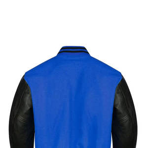PLAYER'S POINT Veste polaire unisexe à fermeture éclair intégrale, col montant, bleu uni, manches longues, décontractée, pour le printemps, imperméable et coupe-vent - Product Image 5