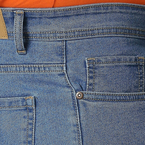 Jean pour homme tendance avec 2 poches latérales personnalisées, grande taille, fabriqué dans les meilleurs matériaux, prix bas, jean grande taille, service OEM ODM - Product Image 5