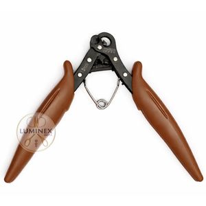 Pince boucleuse Big One Step Looper rouge / Poignée personnalisée en acier inoxydable léger, outil de fabrication de boucles de bijoux, bouclage automatique du fil 1,5 mm - Product Image 6