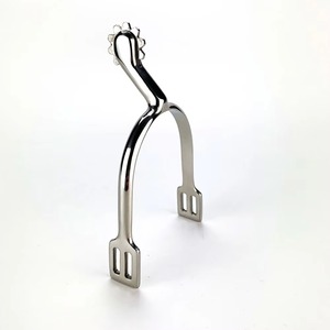 2026 Pakistan Made High Quality Stainless Steel Horse Riding Spurs Wholesale <b>Equestrian</b> Racing Spurs Custom Logo Cheap Price - Product Image 3